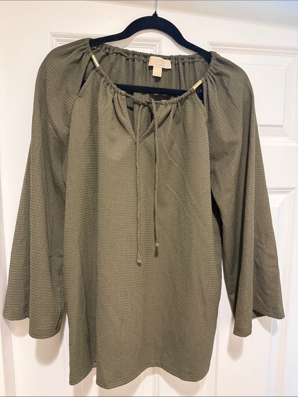 MICHAEL Michael Kors Olive Green Top